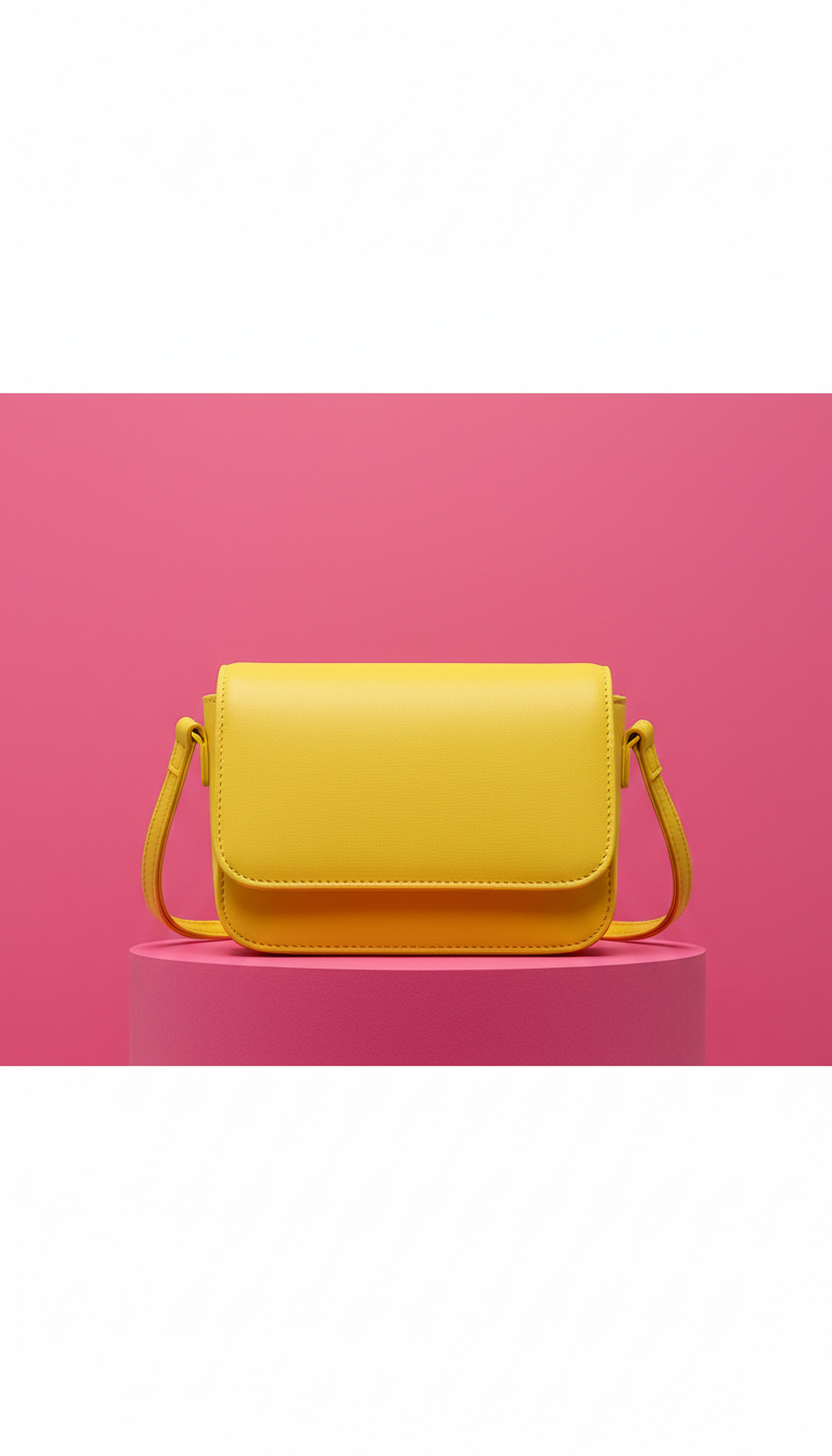 Yellow Mini Crossbody Bag